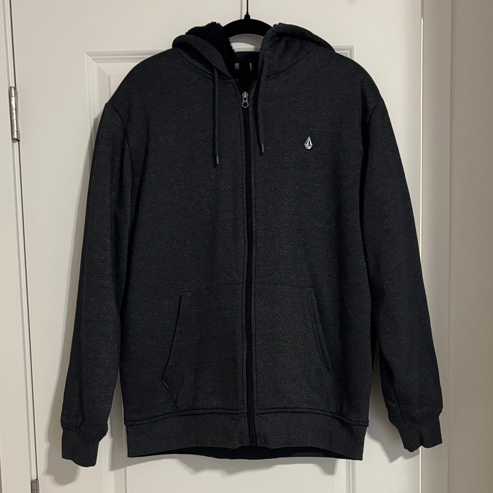 Volcom-Men's Sherpa Hoodie Sweater